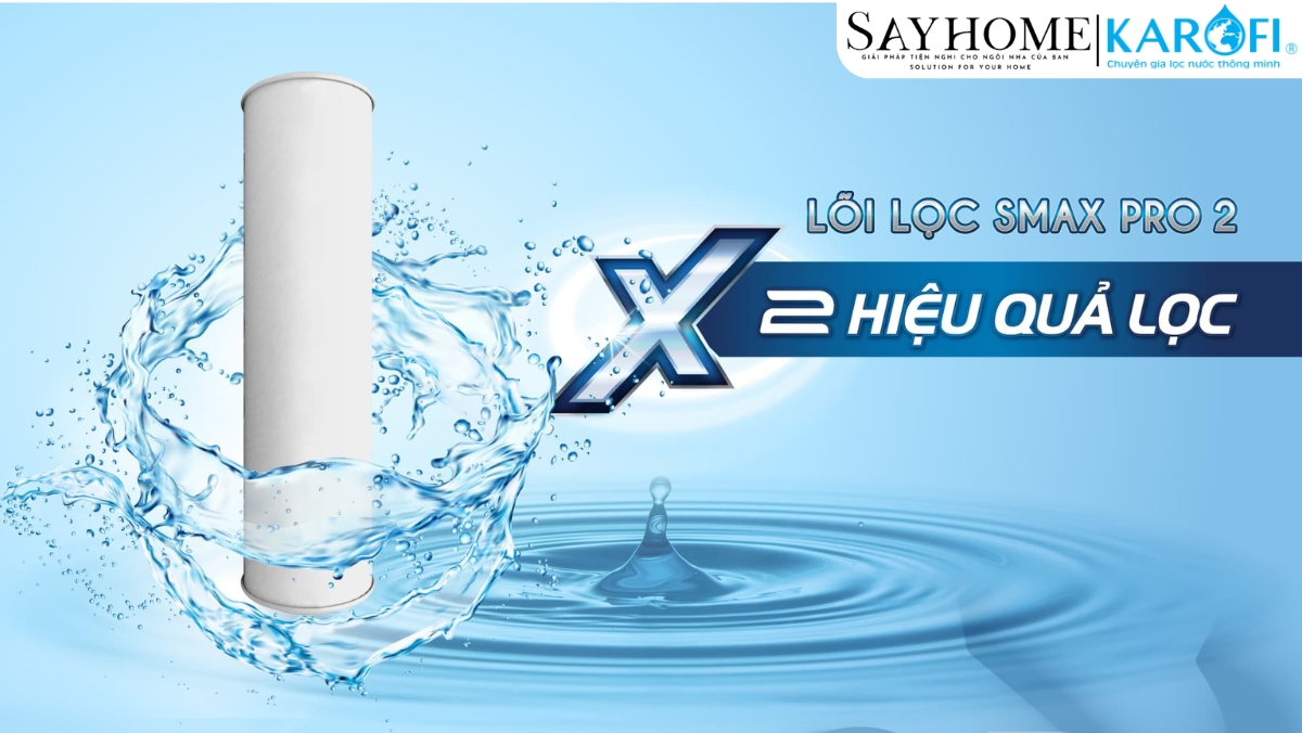 Bộ lõi lọc thô Karofi Smax Pro 1,2,3 tại thành phố Hồ Chí Minh
