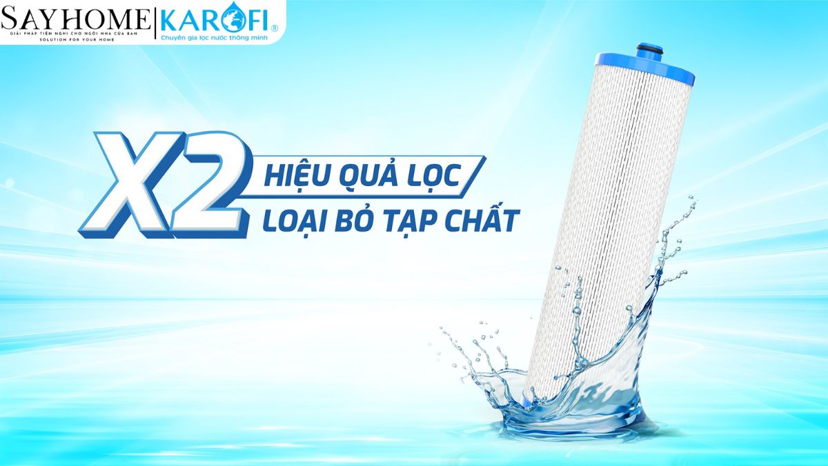 Bộ lõi lọc thô Karofi Smax Pro V 1,2,3 tại thành phố Hồ Chí Minh