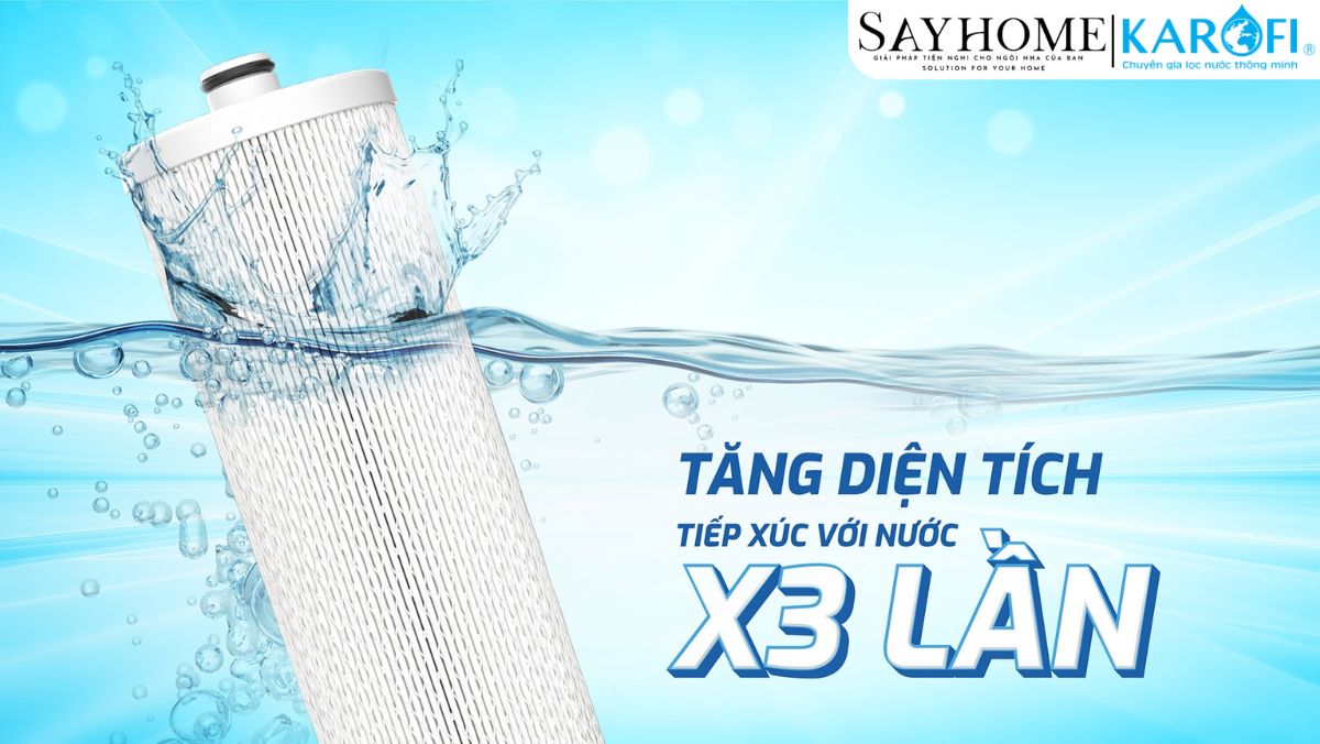 Bộ lõi lọc thô Karofi Smax Pro V 1,2,3 tại thành phố Hồ Chí Minh