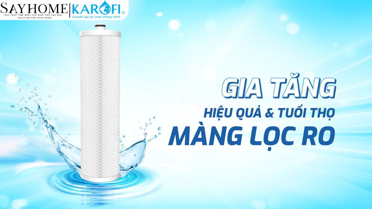 Bộ lõi lọc thô Karofi Smax Pro V 1,2,3 tại thành phố Hồ Chí Minh