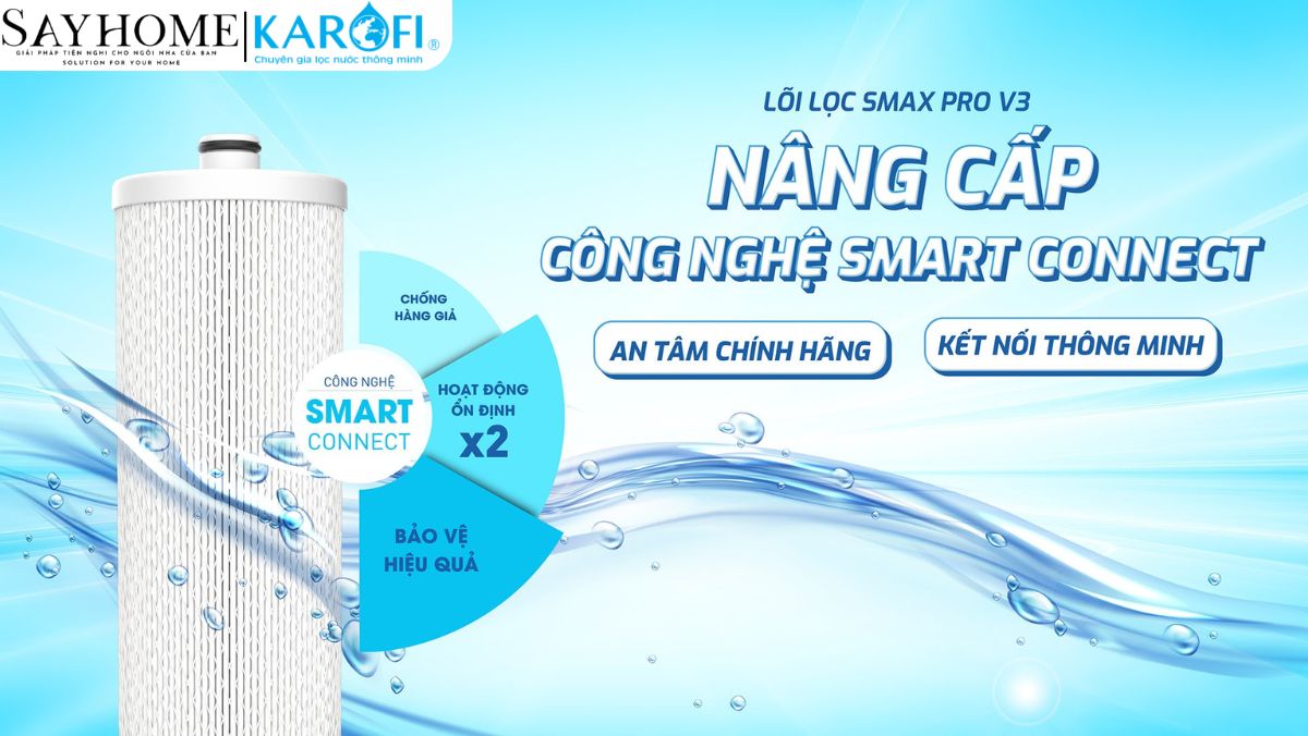 Bộ lõi lọc thô Karofi Smax Pro V 1,2,3 tại thành phố Hồ Chí Minh