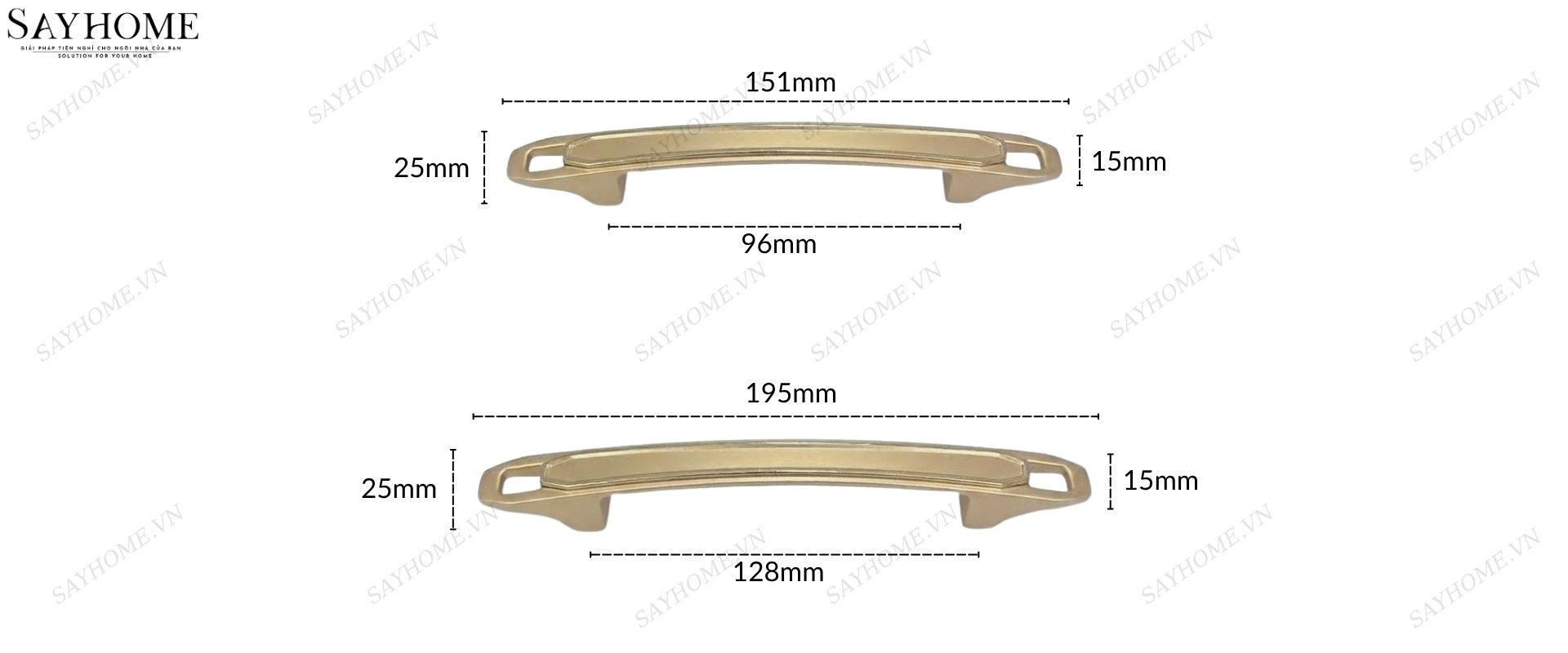 Tay nắm tủ tân cổ điển màu vàng gold SH1050 tại thành phố Hồ Chí Minh