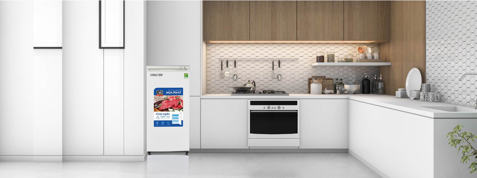 Tủ đông Hòa Phát đứng HPF-UAH6147 tại thành phố Hồ Chí Minh