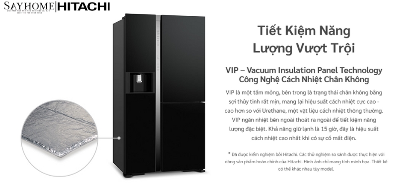Tủ lạnh Hitachi Inverter 573 lít R-SX800GPGV0 tại thành phố Hồ Chí Minh