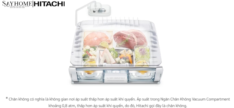 Tủ lạnh Hitachi Inverter 569 lít R-MY800GVGV0 tại thành phố Hồ Chí Minh