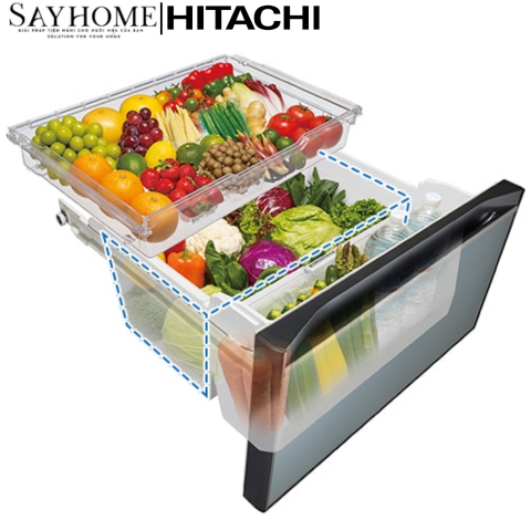 Tủ lạnh Hitachi Inverter 617 lít R-HW620RV (XK) NEW tại thành phố Hồ Chí Minh