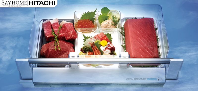 Tủ lạnh Hitachi Inverter 617 lít R-HW620RV (XK) NEW tại thành phố Hồ Chí Minh