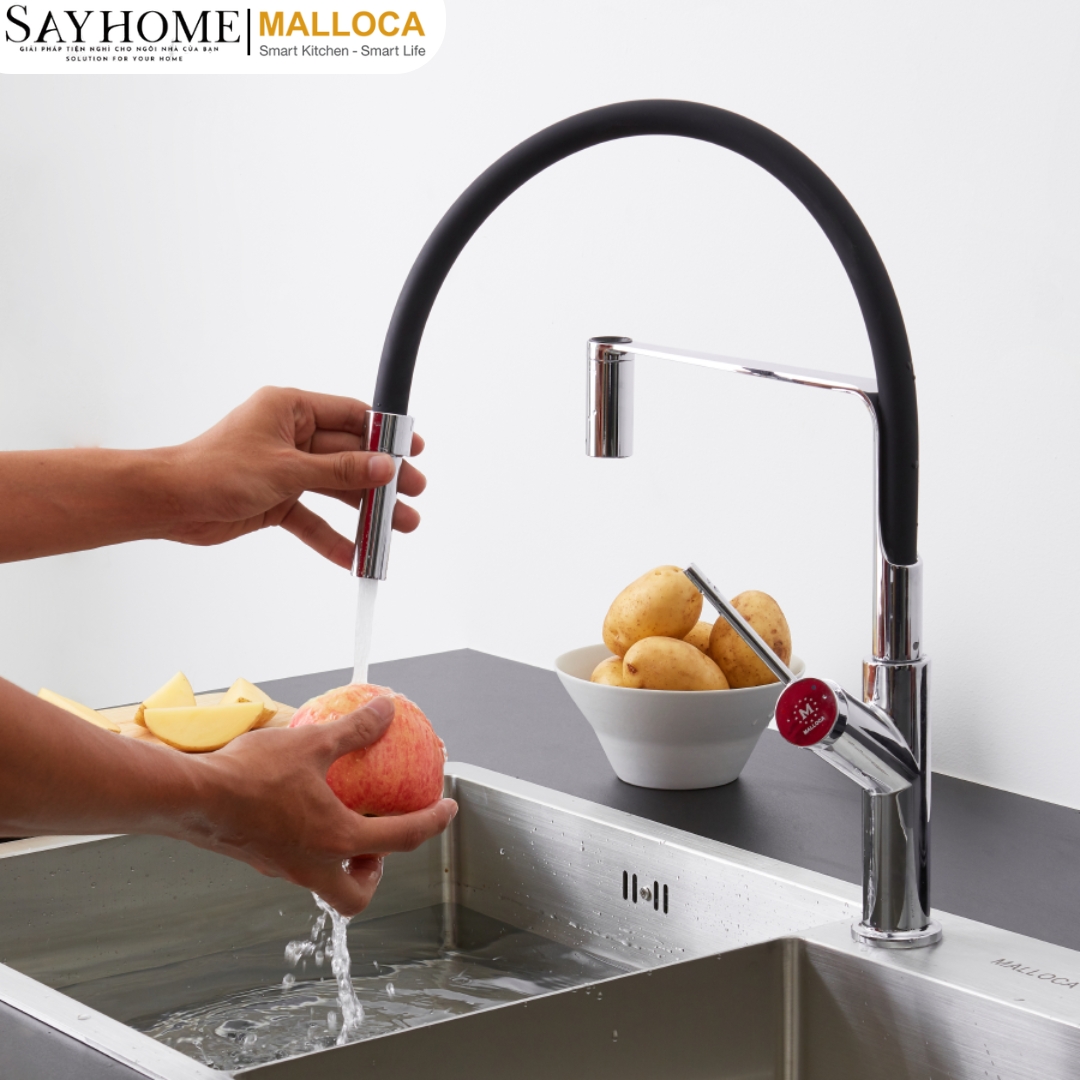 Vòi rửa chén mạ Chrome Malloca K081C tại thành phố Hồ Chí Minh