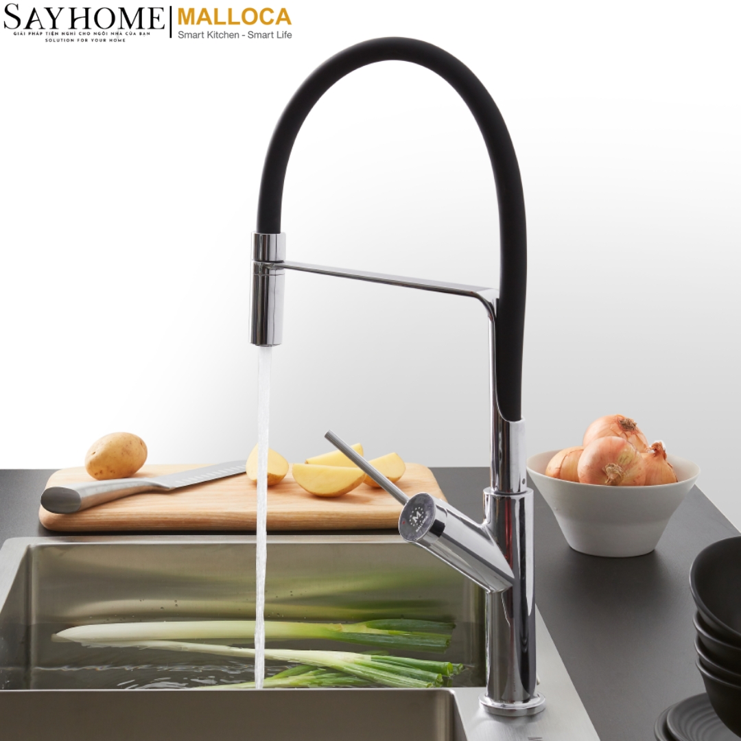 Vòi rửa chén mạ Chrome Malloca K081C tại thành phố Hồ Chí Minh