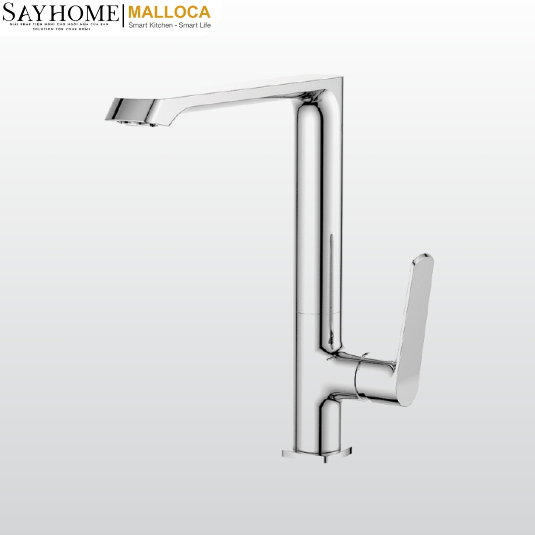 Vòi rửa chén mạ Chrome Malloca K82C tại thành phố Hồ Chí Minh