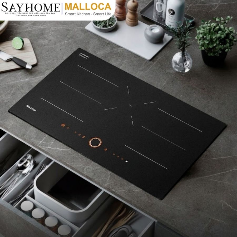 Bếp từ 3 vùng nấu MALLOCA MI803ES tại thành phố Hồ Chí Minh