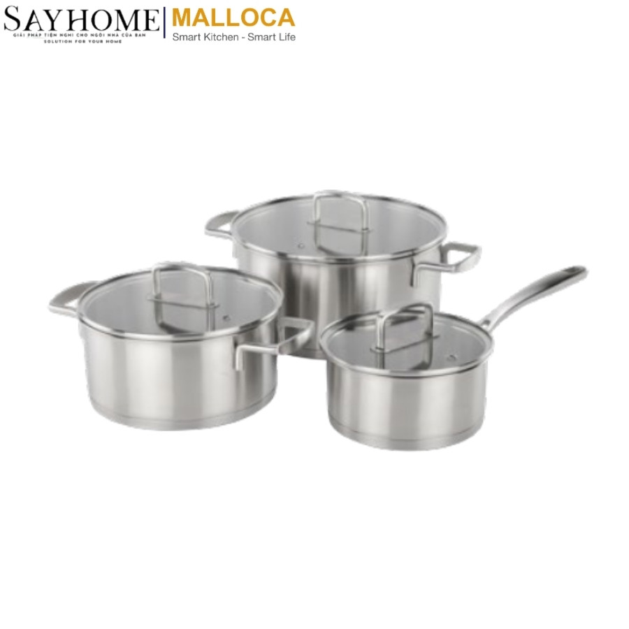 Bộ nồi inox 6 món MALLOCA SA199 tại thành phố Hồ Chí Minh