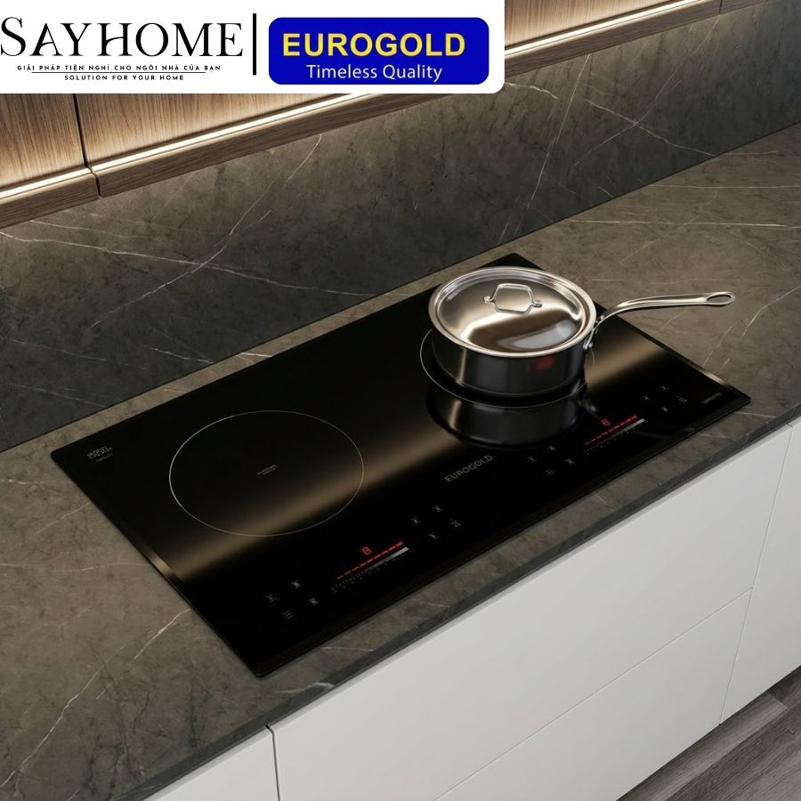 Bếp điện từ đôi kết hợp EUROGOLD EUH2210 tại thành phố Hồ Chí Minh