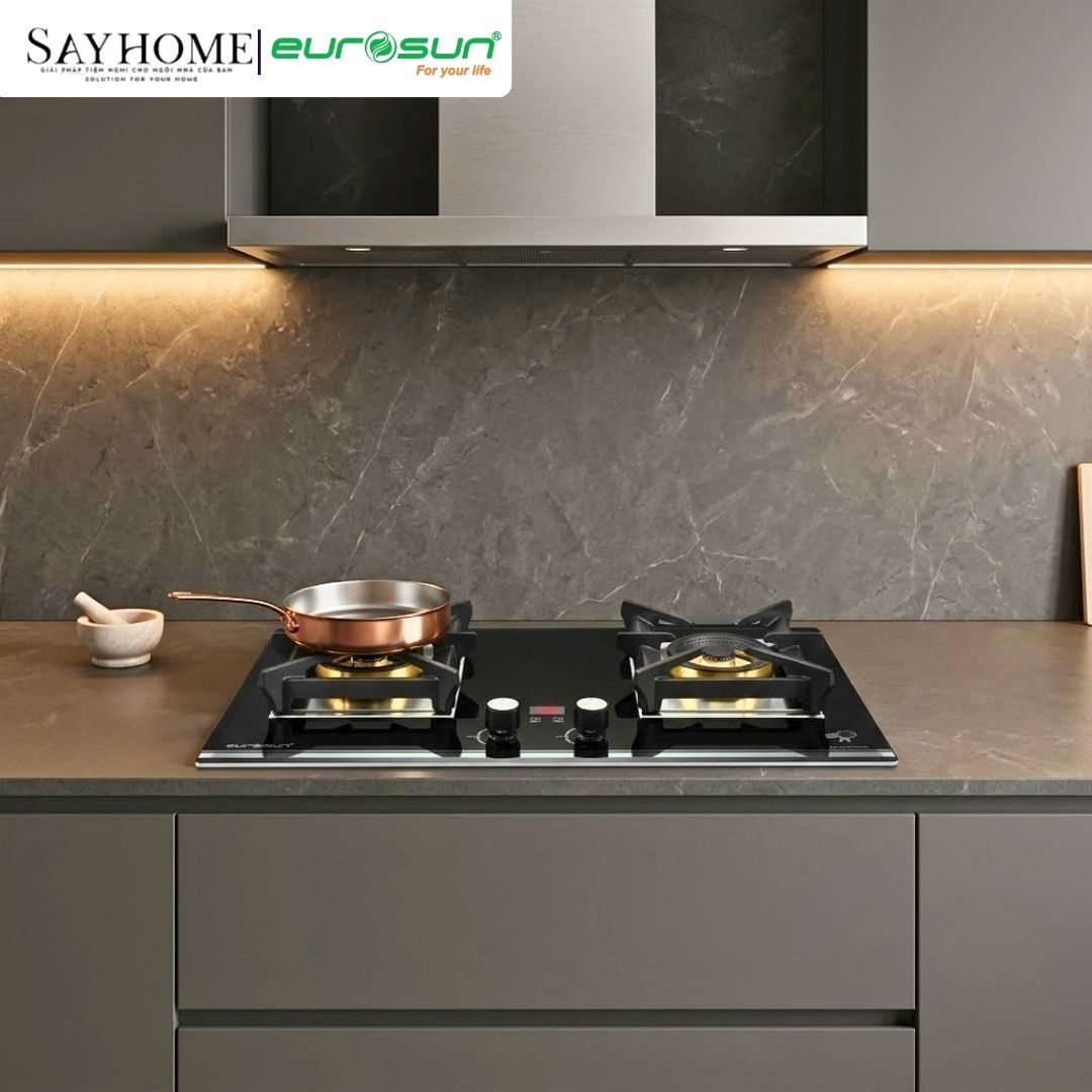 Bếp ga âm đôi EUROSUN EU-GA291D/ EU-GA291E tại thành phố Hồ Chí Minh