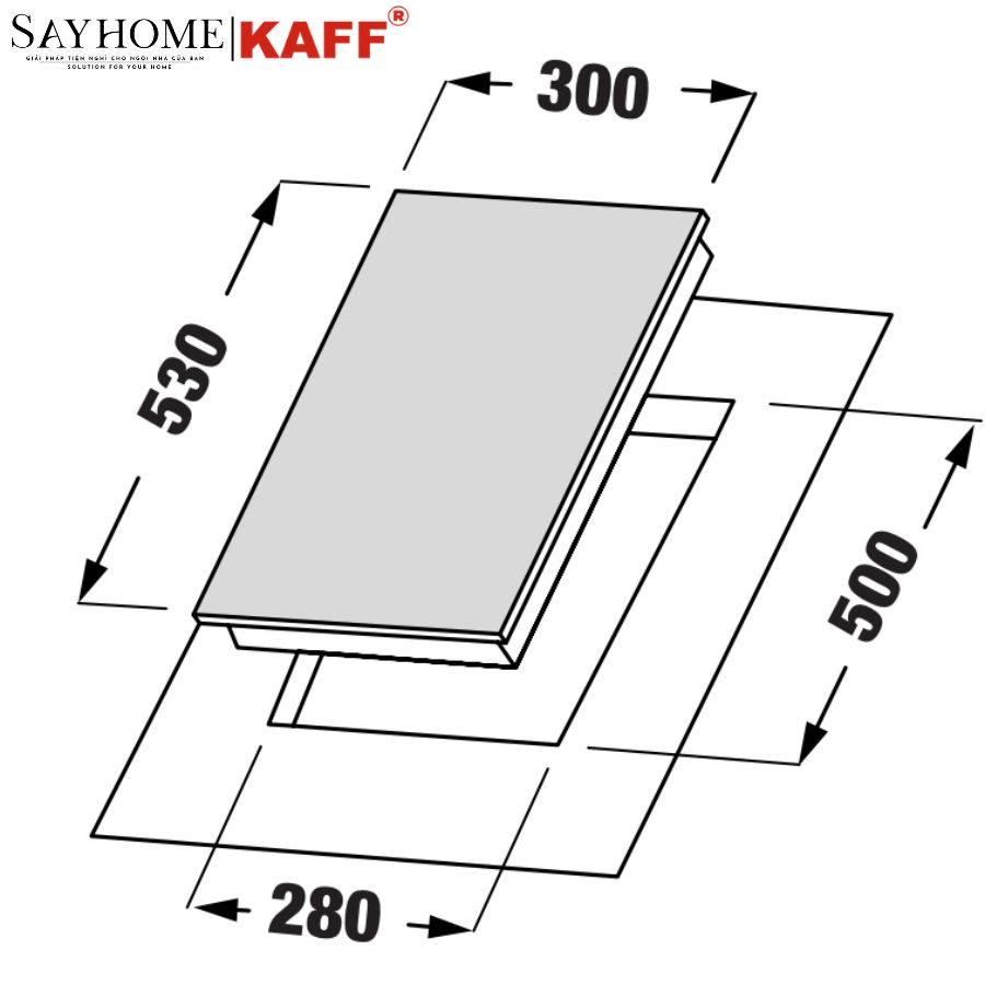 Bếp từ đôi Domino KAFF KF-H33DIS tại Thành phố Hồ Chí Minh