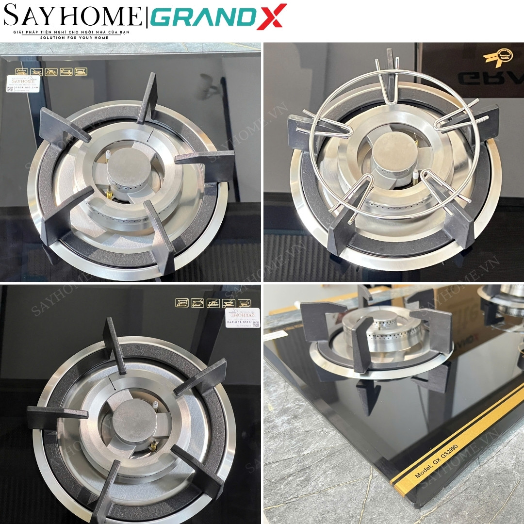 Bếp ga đôi GRANDX GX GS299D tại Thành phố Hồ Chí Minh