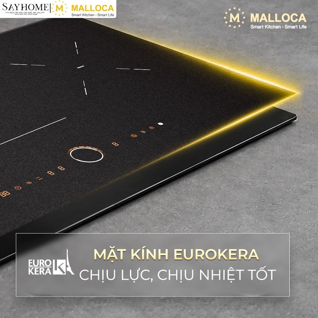 Bếp 2 từ 1 điện MALLOCA MIR9021ES tại thành phố Hồ Chí Minh