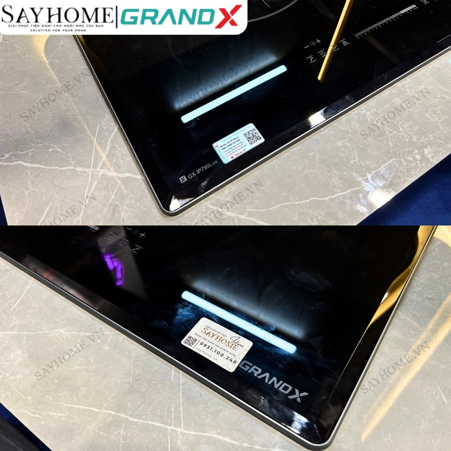 Bếp từ đôi GRANDX GX IP789Lux Series 7 tại Thành phố Hồ Chí Minh