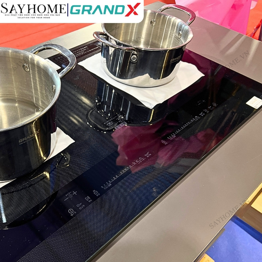 Bếp từ đôi GRANDX GX IP876JP Series 8 tại Thành phố Hồ Chí Minh