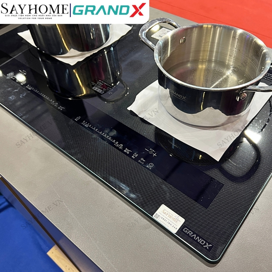 Bếp từ đôi GRANDX GX IP876JP Series 8 tại Thành phố Hồ Chí Minh