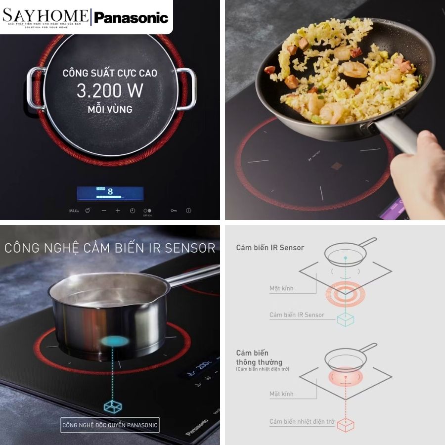 Bếp từ đôi Panasonic KY-A1W70 tại thành phố Hồ Chí Minh