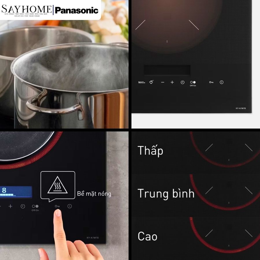 Bếp từ đôi Panasonic KY-A1W70 tại thành phố Hồ Chí Minh