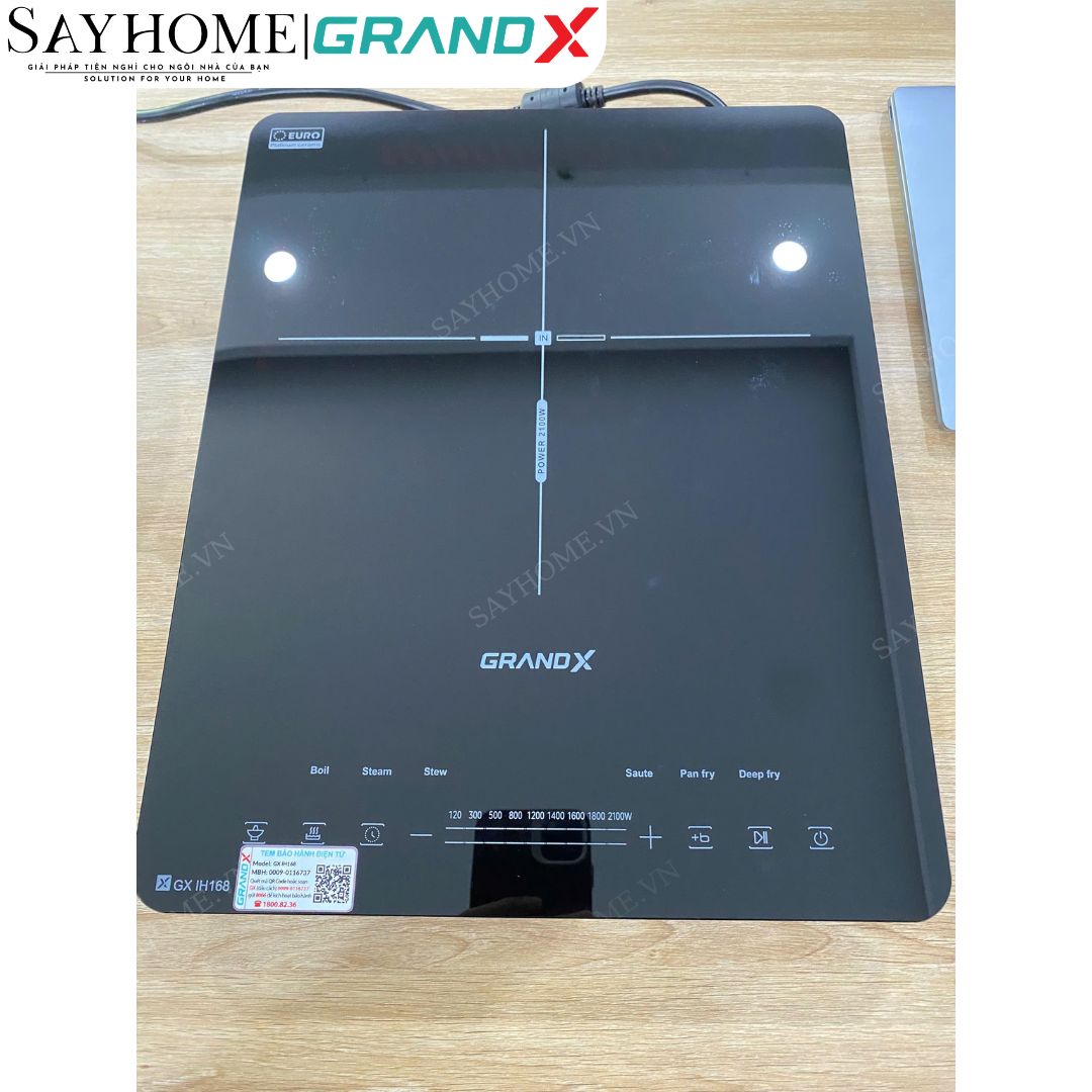 Bếp từ đơn GrandX GX IH168 Series 5 tại Thành phố Hồ Chí Minh