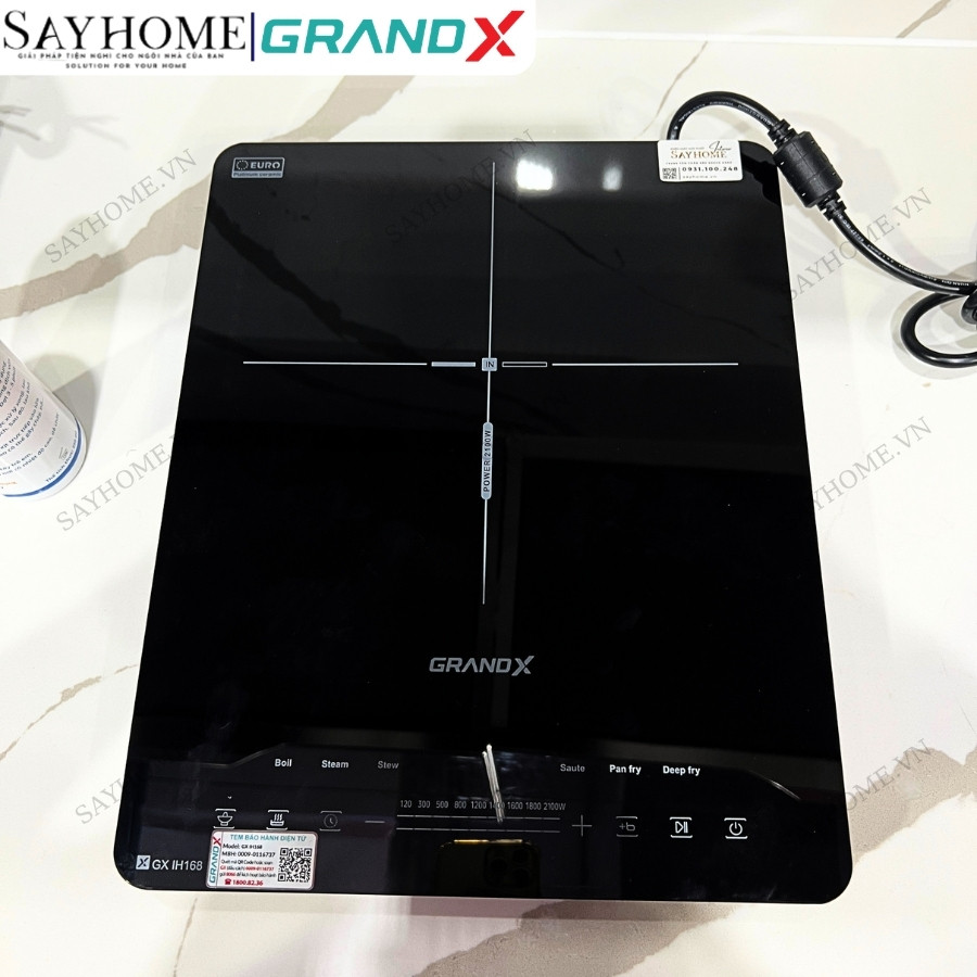 Bếp từ đơn GrandX GX IH168 Series 5 tại Thành phố Hồ Chí Minh