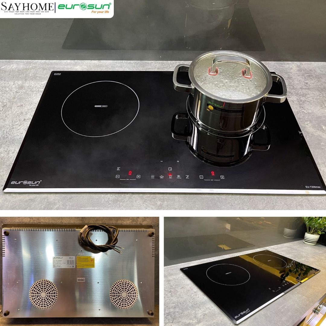 Bếp từ đôi EUROSUN EU-T256Max / EU-T256XMax tại thành phố Hồ Chí Minh