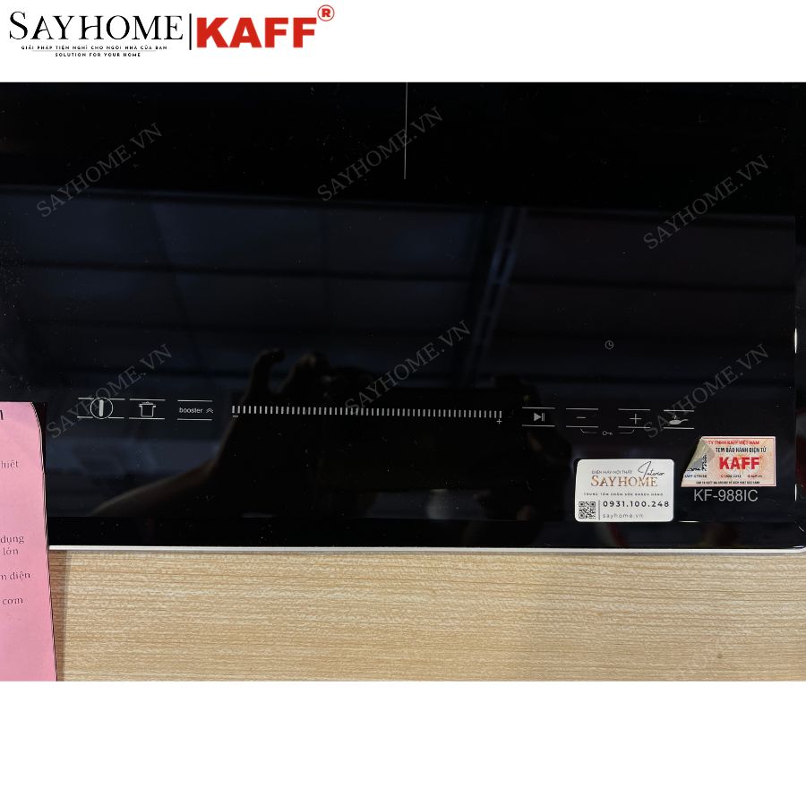 Bếp từ kết hợp hồng ngoại KAFF KF-988IC tại thành phố Hồ Chí Minh