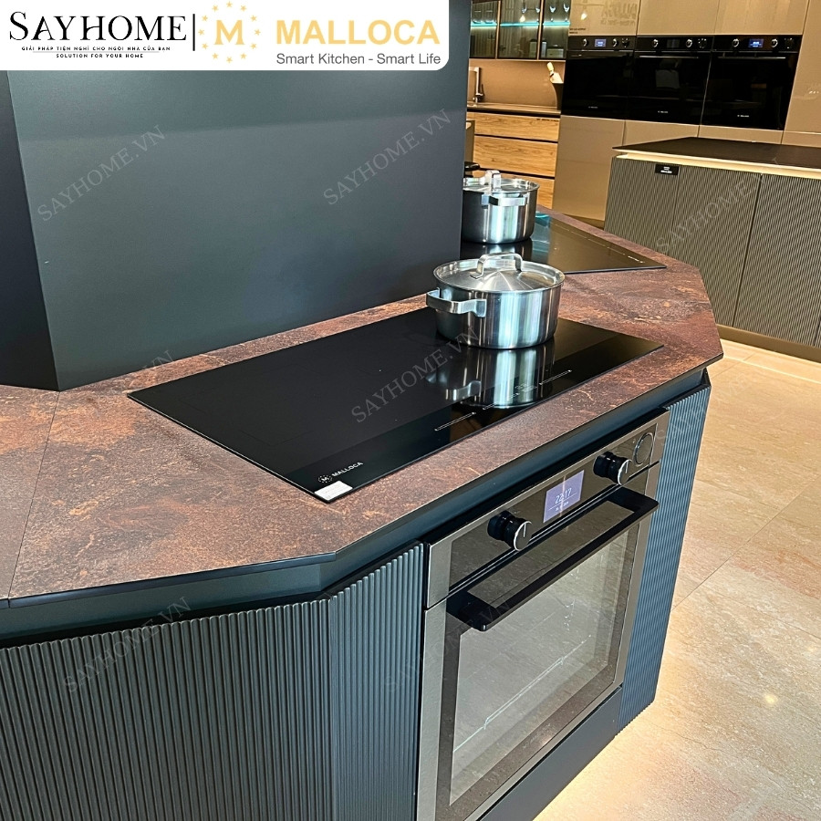Bếp kính âm 3 từ Malloca Skylux MH-803 tại thành phố Hồ Chí Minh