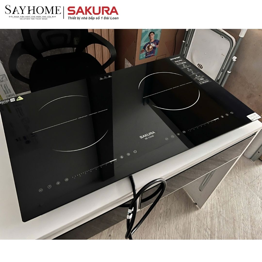 Bếp từ đôi SAKURA&nbsp;SE-1250B tại thành phố Hồ Chí Minh
