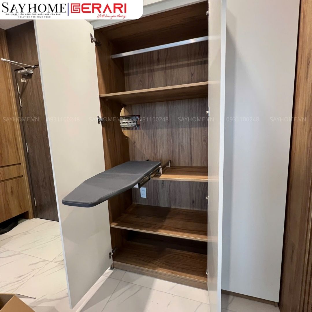 Cầu là GERARI GW009 âm tủ, gấp gọn tại thành phố Hồ Chí Minh