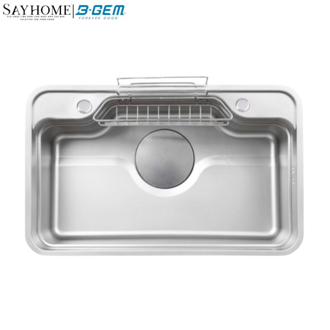 Combo Mua Chậu rửa inox BGEM BG-8248 SKY 3D – Tặng Vòi rửa dây rút BG-V02K tại thành phố Hồ Chí Minh