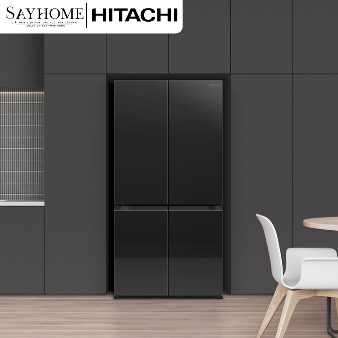 Tủ lạnh Multi Door 4 cánh màu đen Hitachi R-WB700PGV4 645 Lít tại thành phố Hồ Chí Minh
