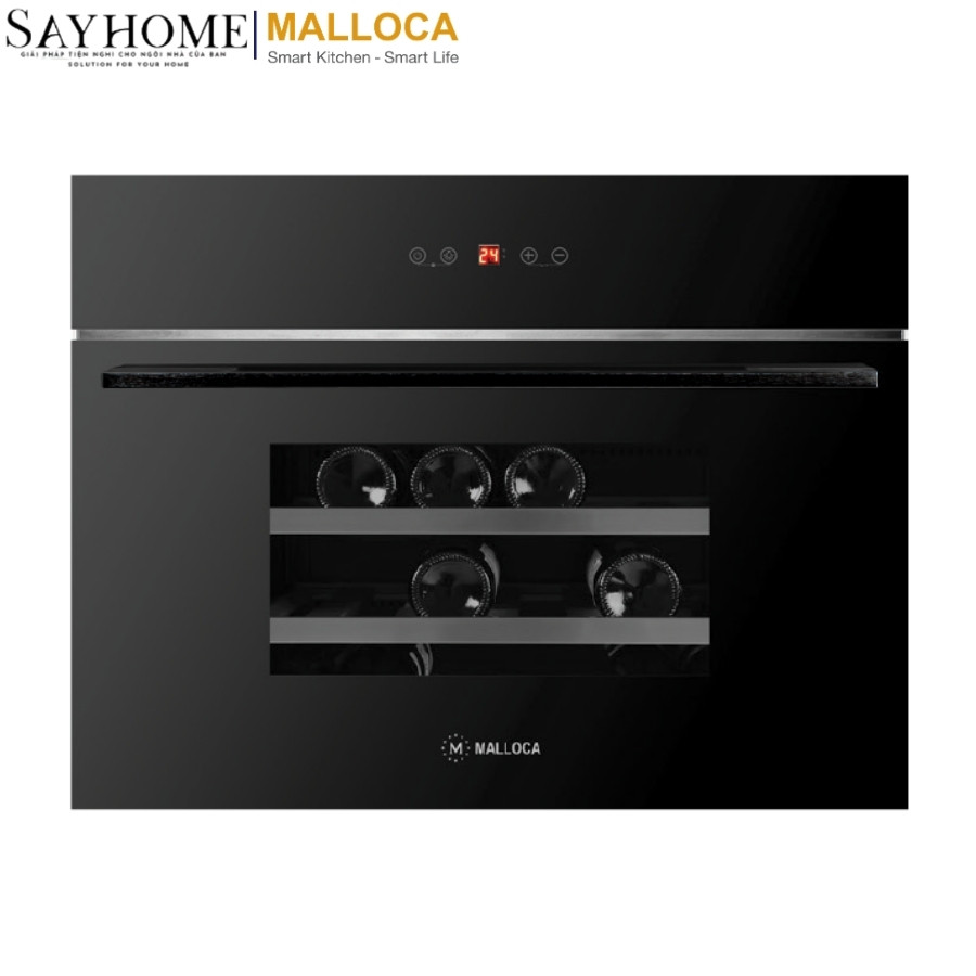 Tủ rượu MALLOCA MWC24CP âm tủ 56L (24 chai) tại thành phố Hồ Chí Minh