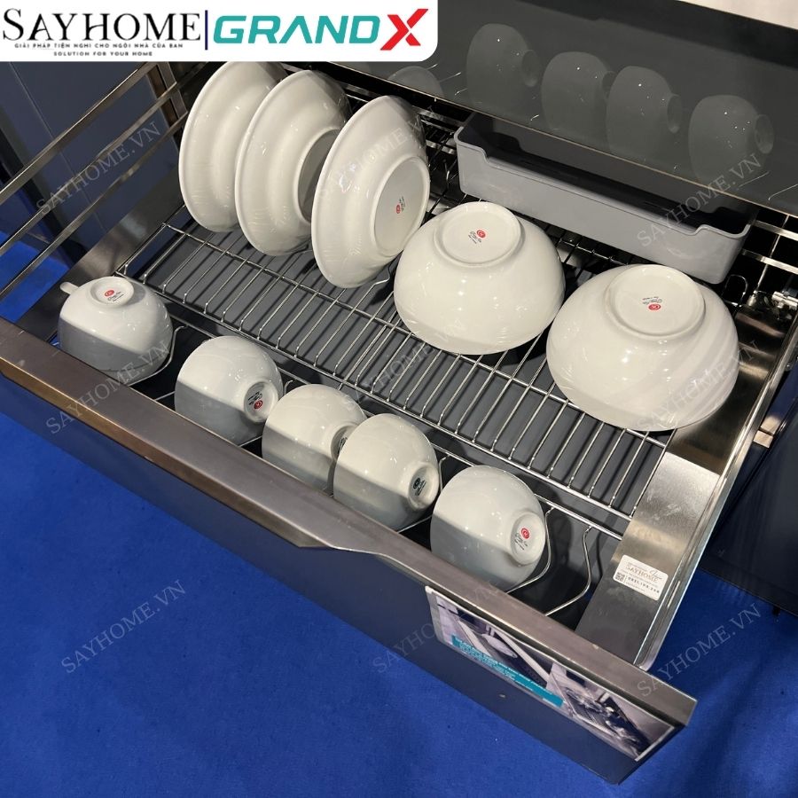 Giá bát đĩa GrandX XD.60S/70S/80S/90S nan dẹt Inox Sus304 tại Thành phố Hồ Chí Minh