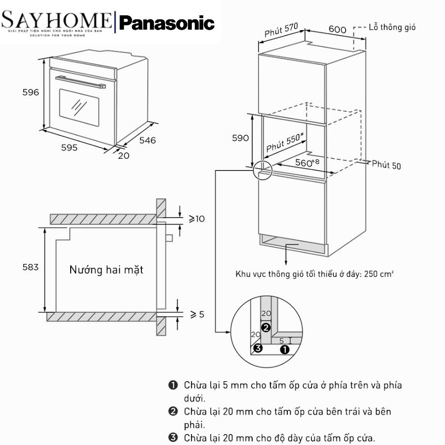 Lò nướng âm tủ PANASONIC HL- CX672BYUE 78 Lít tại thành phố Hồ Chí Minh