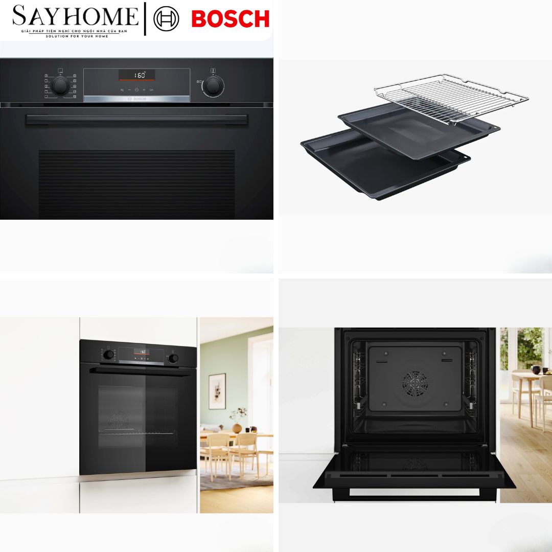Lò nướng BOSCH HBG536EB3 Series 6 âm tủ 71 Lít tại thành phố Hồ Chí Minh