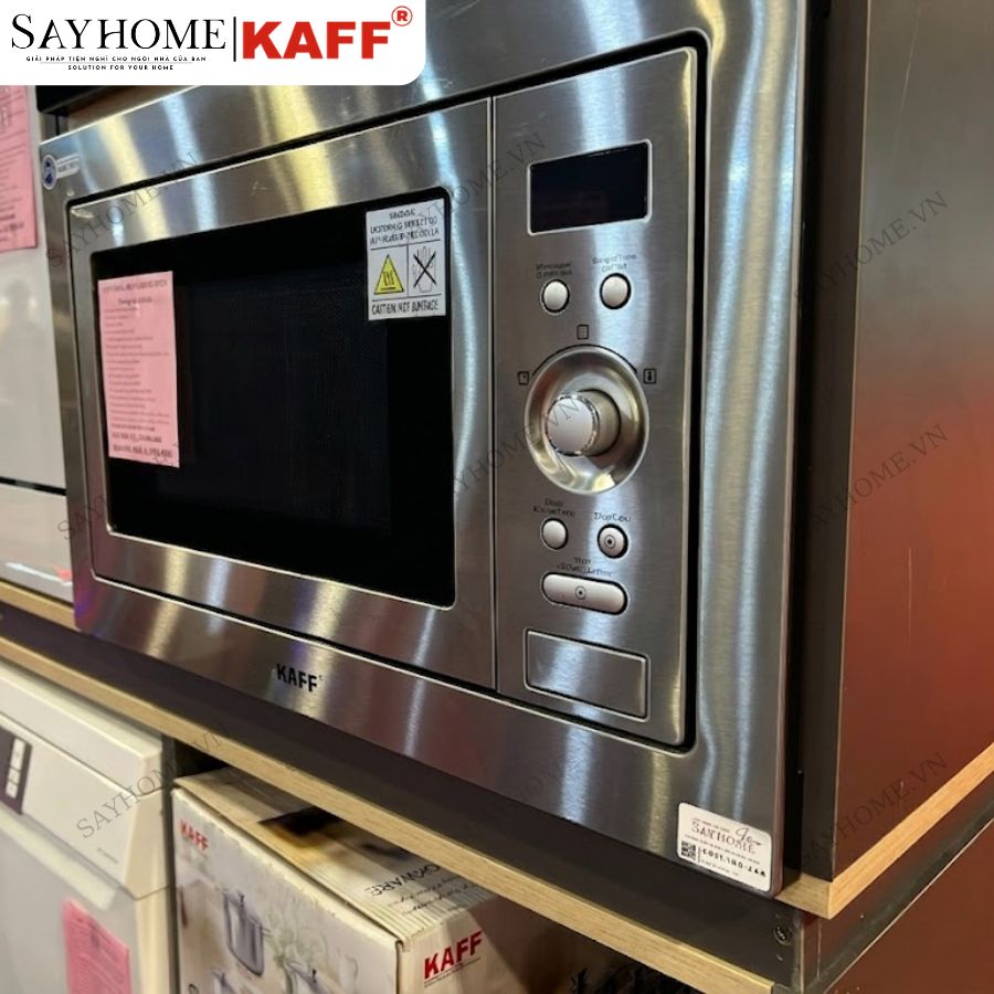Lò vi sóng kết hợp nướng KAFF KF-MC02 âm tủ 25 lít tại thành phố Hồ Chí Minh