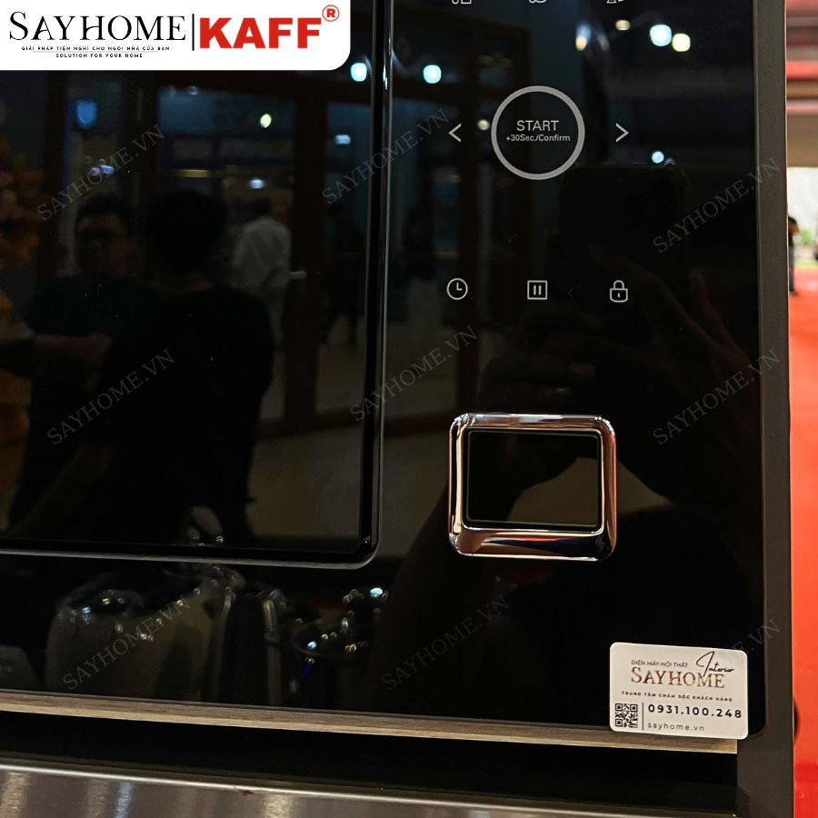 Lò vi sóng kết hợp nướng KAFF KF-MC34L âm tủ 34 lít tại thành phố Hồ Chí Minh