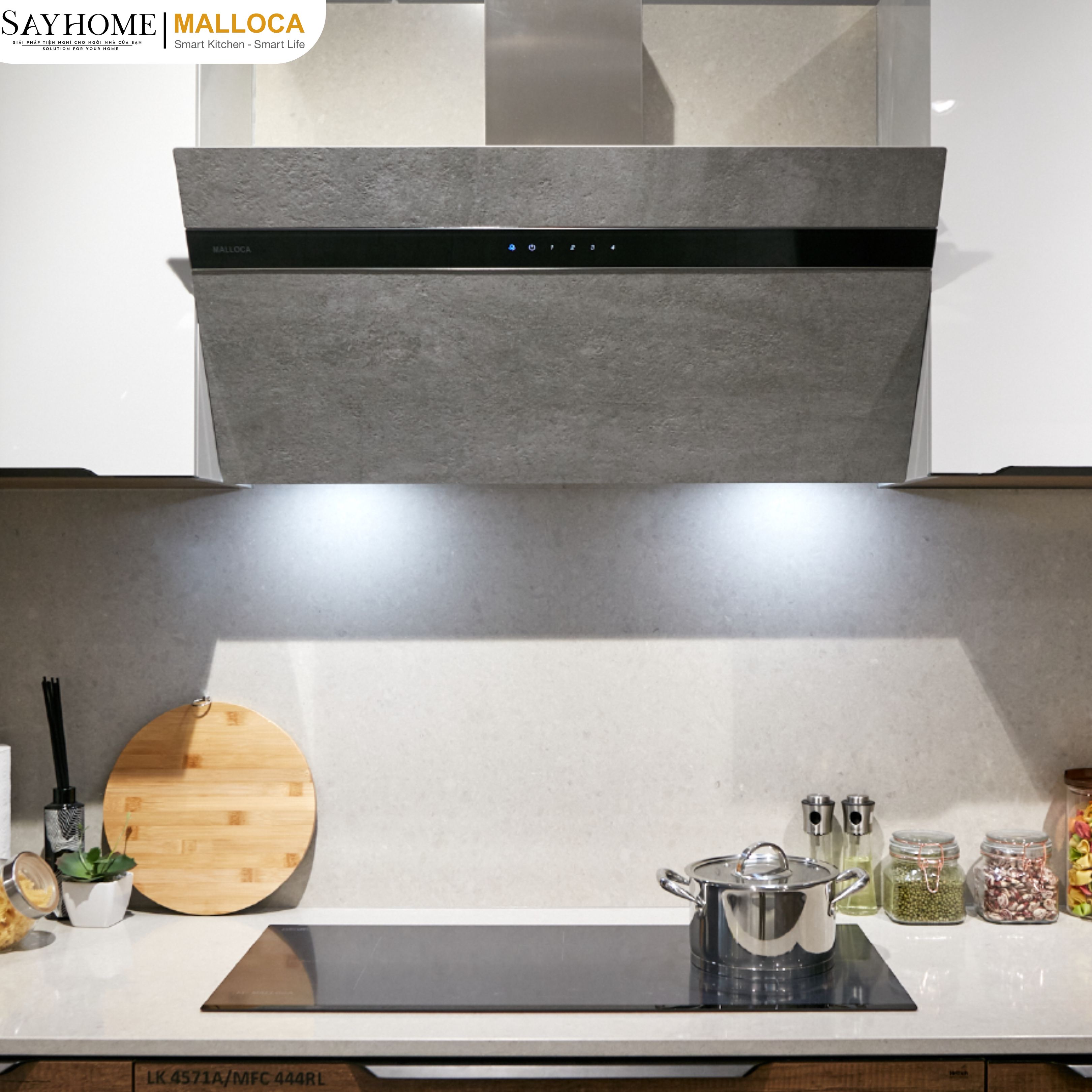 Máy hút mùi dạng TV VITA Malloca V-13 GRES tại thành phố Hồ Chí Minh