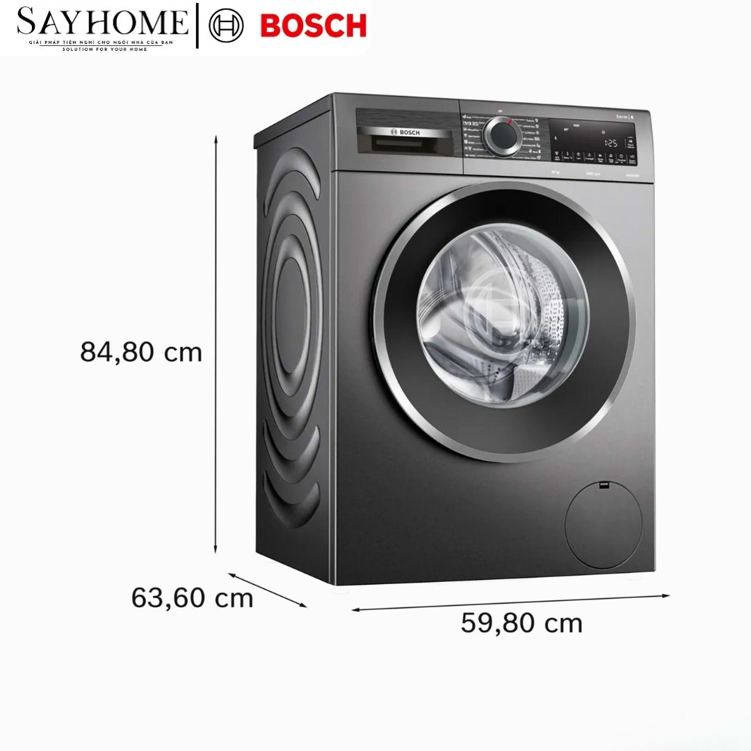 Máy Giặt BOSCH WGG25401SG Serie 6 Cửa Trước 10kg tại thành phố Hồ Chí Minh