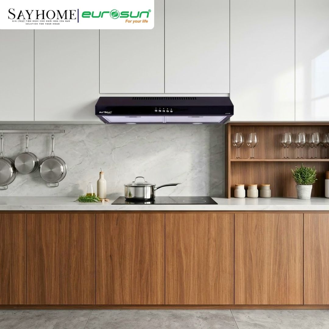 Máy hút mùi âm tủ EUROSUN EH-60CF19B / EH-60CF19EB / EH-70CF19B / EH-70CF19EB tại thành phố Hồ Chí Minh