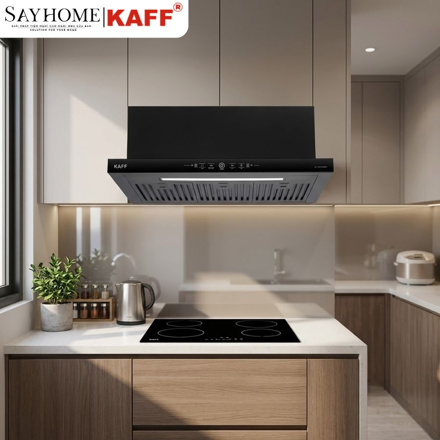 Máy hút mùi KAFF KF - TL7735B BOST âm tủ, cảm ứng tại thành phố Hồ Chí Minh