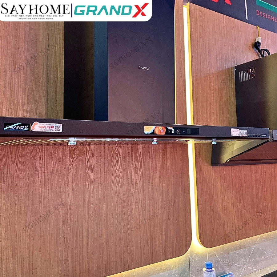 Thông số kĩ thuật Máy hút mùi GrandX GX H70T65/ GX H90T65 kính toa, áp tường tại Thành phố Hồ Chí Minh