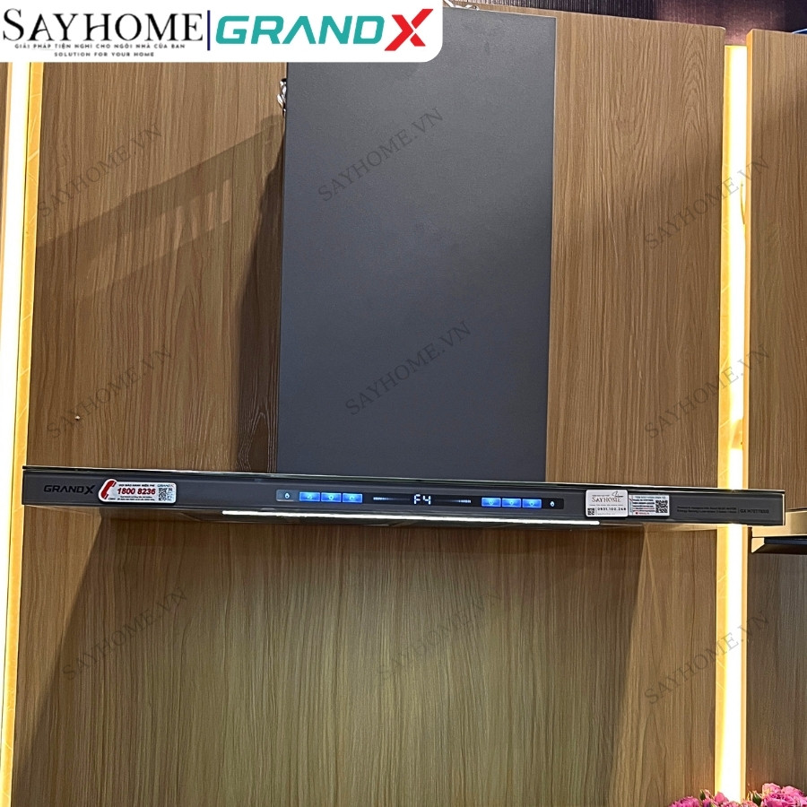 Máy hút mùi GrandX GX H70T78G/ GX H90T78G kính toa, áp tường Máy hút mùi GrandX GX H70T78G/ GX H90T78G kính toa, áp tường tại thành phố Hồ Chí Minh