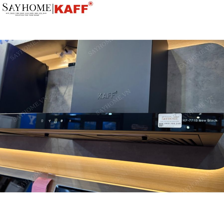 Máy hút mùi KAFF KF - 771B/991B New Black chữ T tại thành phố Hồ Chí Minh