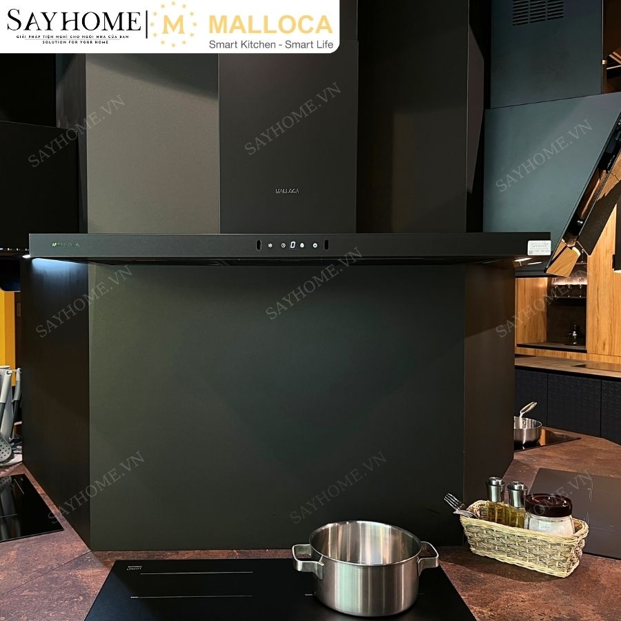 Máy hút mùi Malloca ISLA MH9058 treo độc lập tại thành phố Hồ Chí Minh
