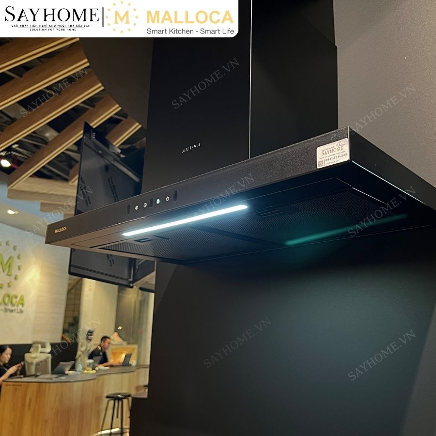 Máy hút mùi MALLOCA SLIM MH7035TS chữ T tại thành phố Hồ Chí Minh